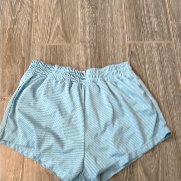 Daily Drills Light Blue Mesh Workout lined Shorts XS S - Picture 2 of 4